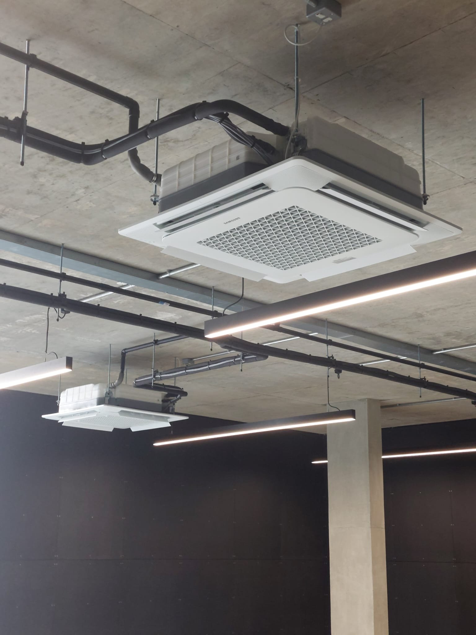 Commercial air conditioning installation by PDQ Air Conditioning